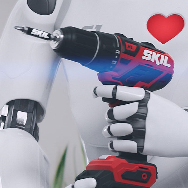 Skil Robot Holding Drill